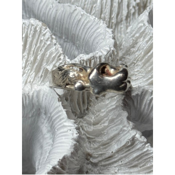 925 Sterling Silver Kamasutra Ring Size 6.5