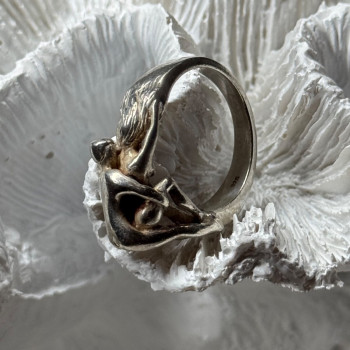 925 Sterling Silver Kamasutra Ring Size 6.5