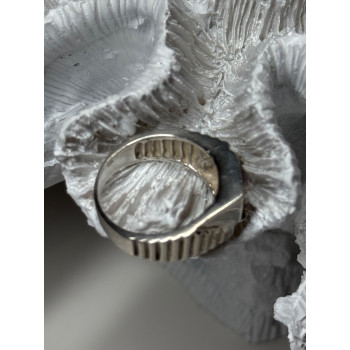 Men's 925 Sterling Silver Spinel Ring Size 8.5