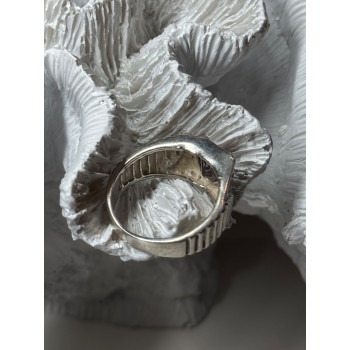 Men's 925 Sterling Silver Spinel Ring Size 8.5