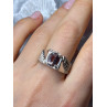 Men's 925 Sterling Silver Spinel Ring Size 8.5