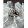Men's 925 Sterling Silver Spinel Ring Size 8.5