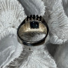 Men'S 925 Sterling Silver Aquamarine Ring Size 9
